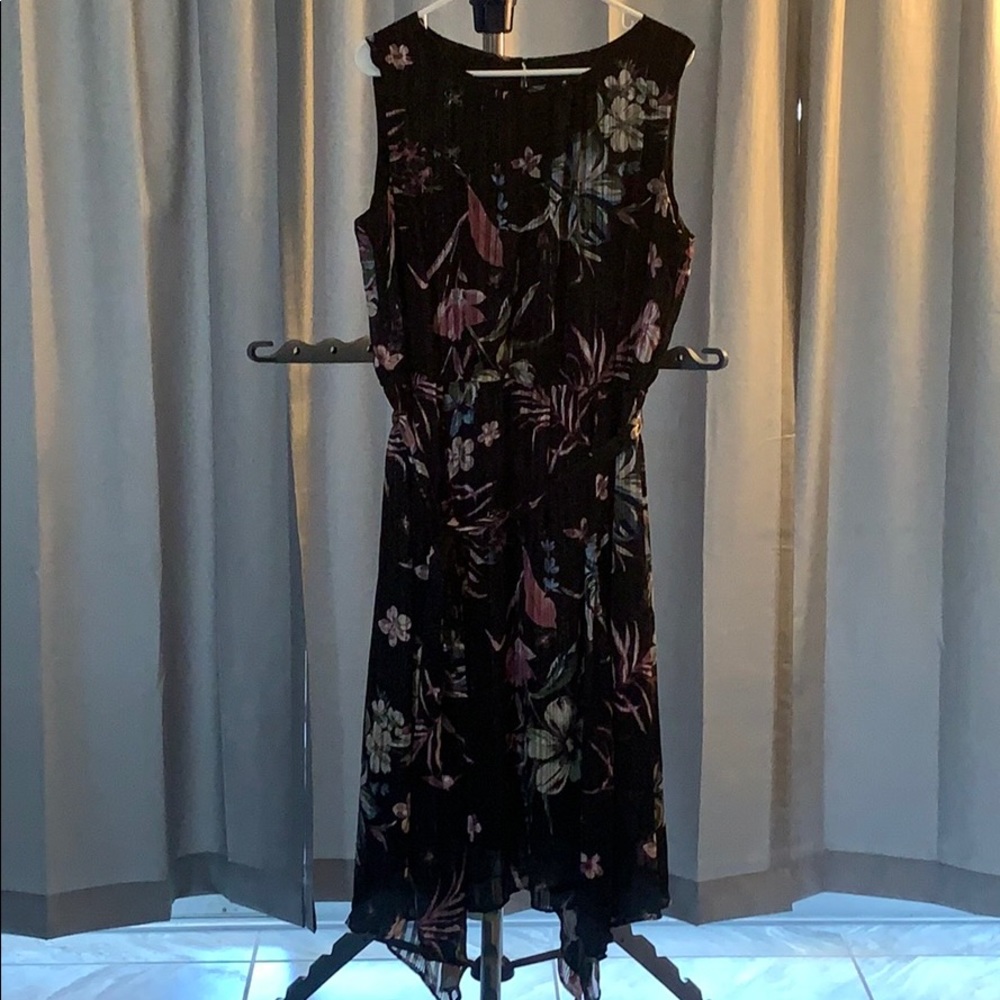 Floral print dress